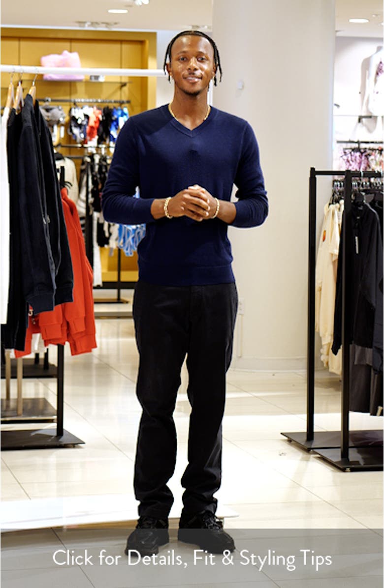 Merino Wool V-Neck Sweater, sales video thumbnail