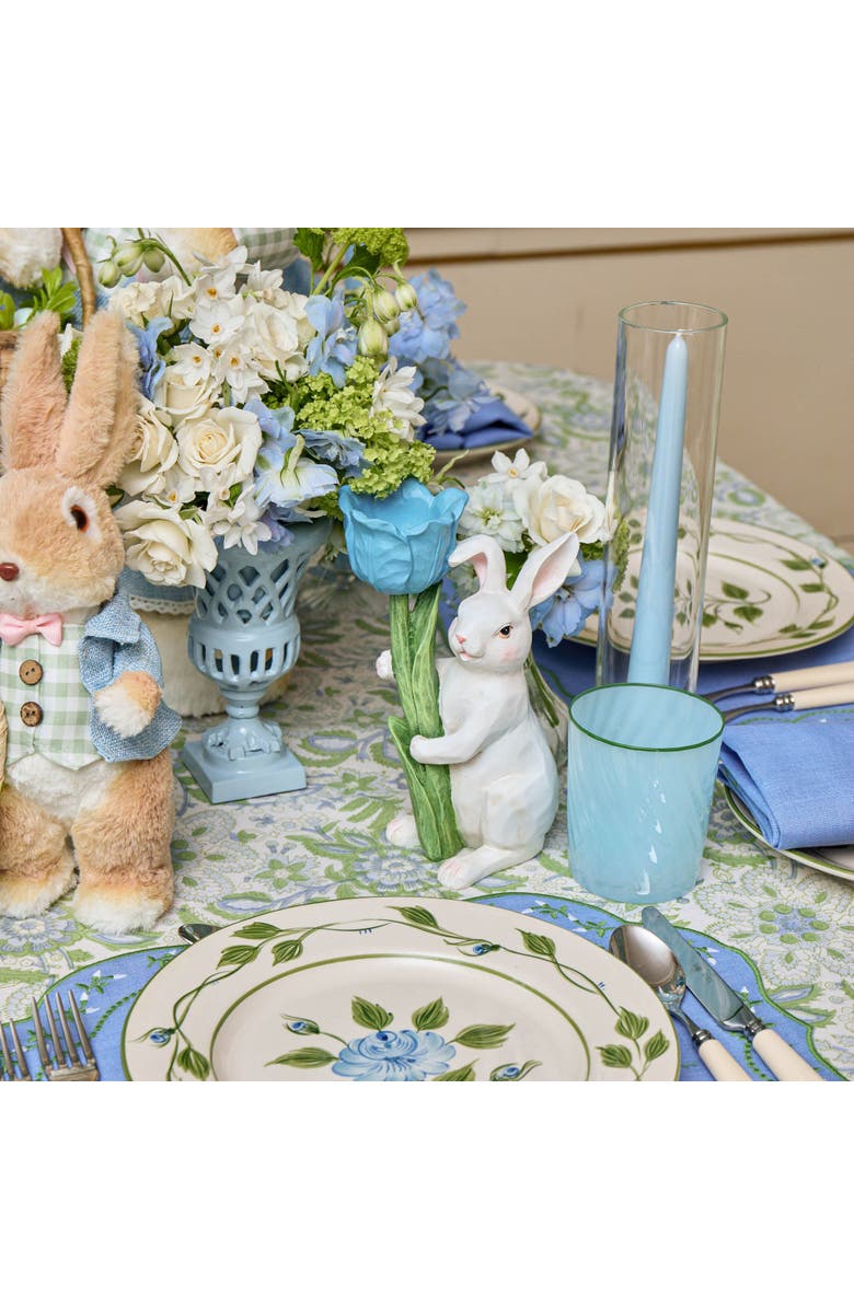 Mrs. Alice Claudia Hurricane Glass Candle Holders, Alternate, color, Clear