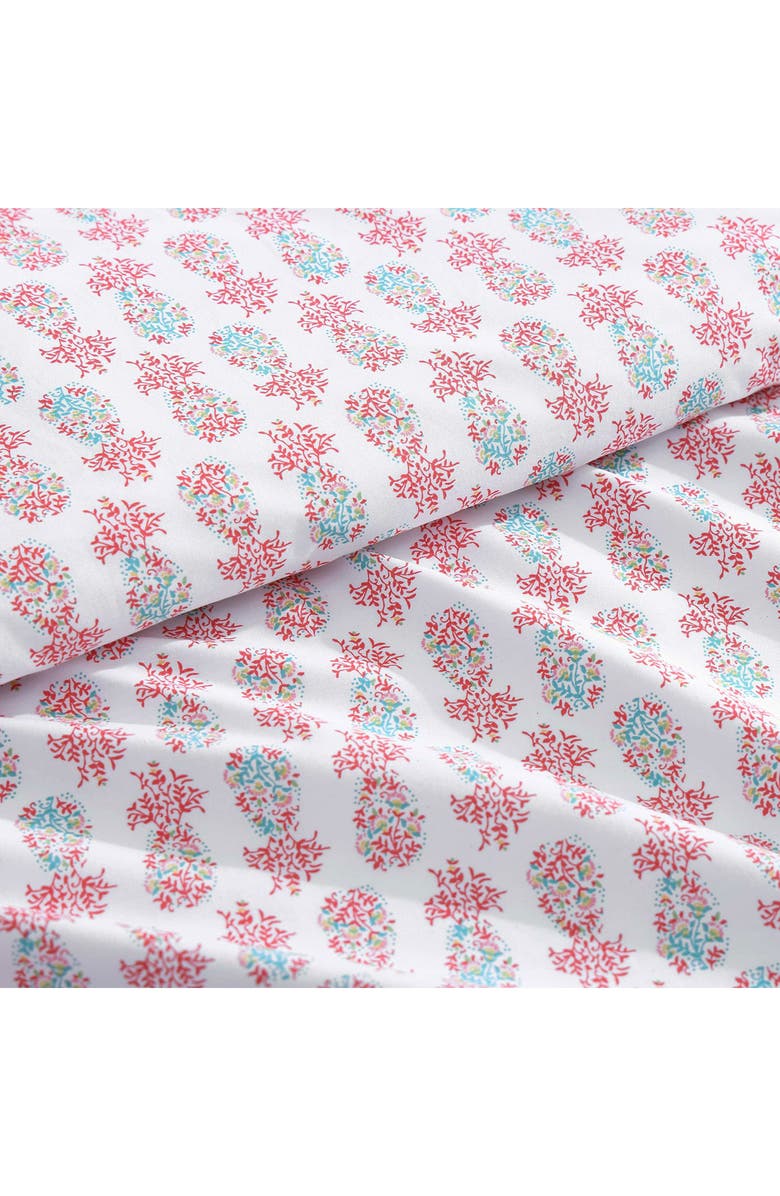 Tommy Bahama Pineapple Splash Cotton Sheet Set, Alternate, color, Pink