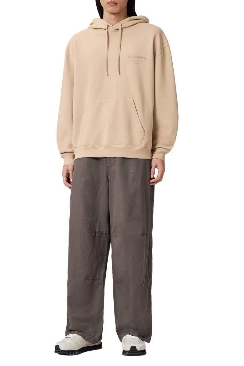 Xander Cotton Hoodie, Alternate, color, SUNSET BROWN