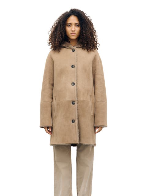 Flora Oversized Hooded Longline Coat