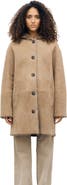 GERARD DAREL Flora Oversized Hooded Longline Coat