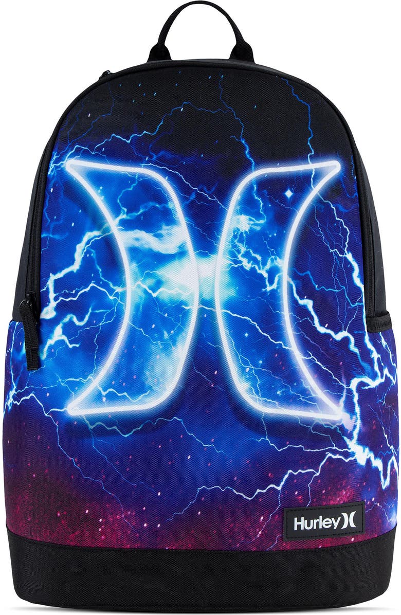 Hurley GFX Backpack, Main, color, Lightning Gfx