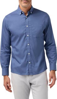 Mizzen+Main Kennedy Trim Fit Performance Button-Down Shirt