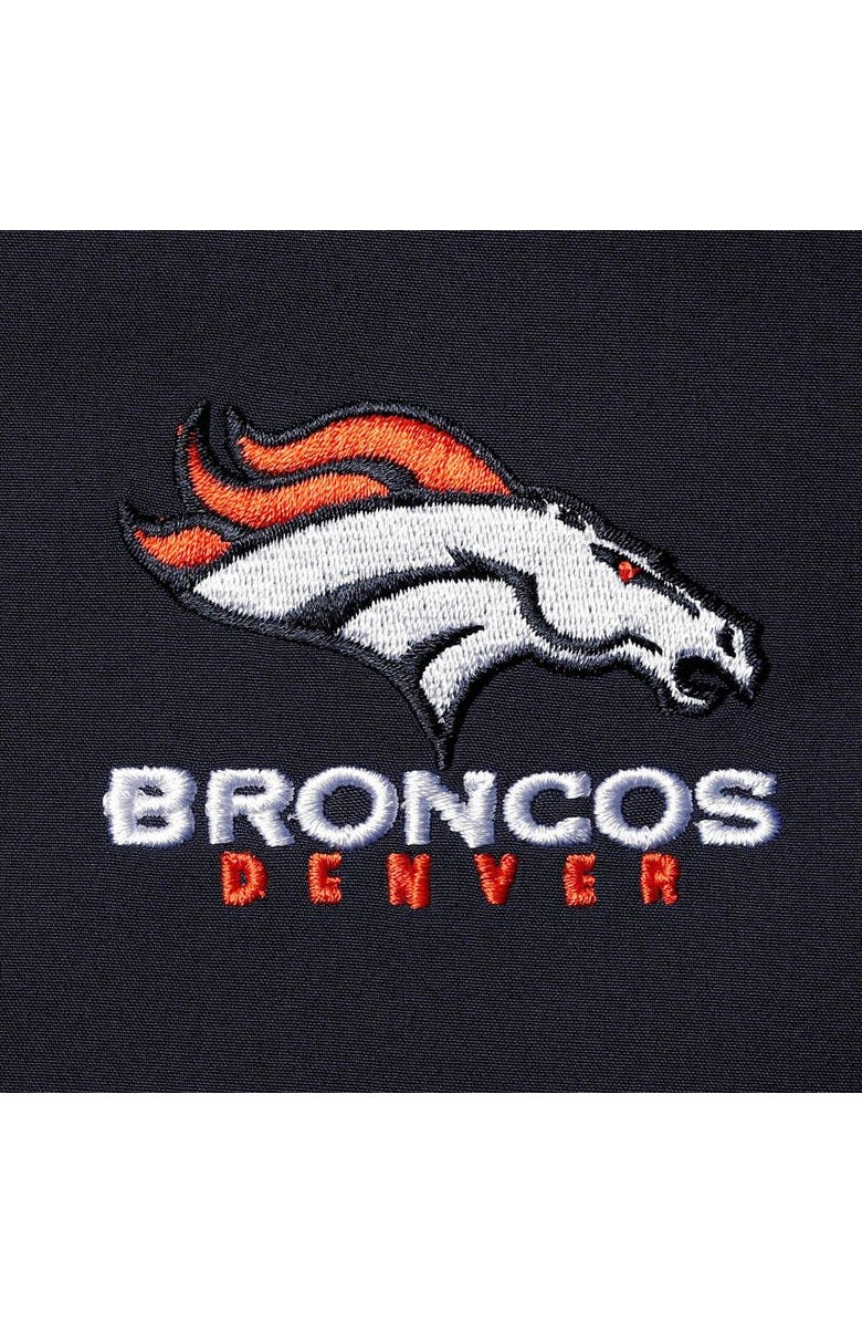 DUNBROOKE Men's Dunbrooke Navy Denver Broncos Sonoma Softshell Full-Zip Jacket, Alternate, color, Navy