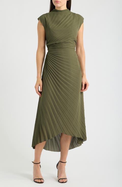Rayanna Sunray Pleated Dress