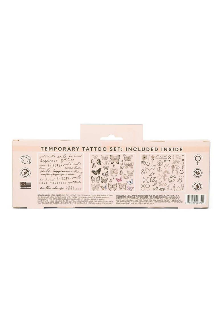Deluxe Temporary Tattoo Gift Set, Alternate, color, MULTI