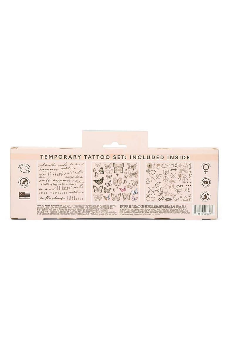 INKED by Dani Deluxe Temporary Tattoo Gift Set, Alternate, color, Multi