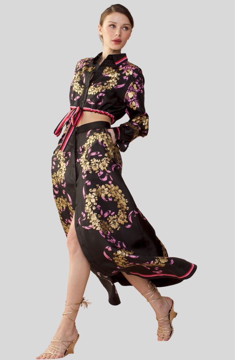 Cynthia Rowley Marseille Skirt, Alternate, color,