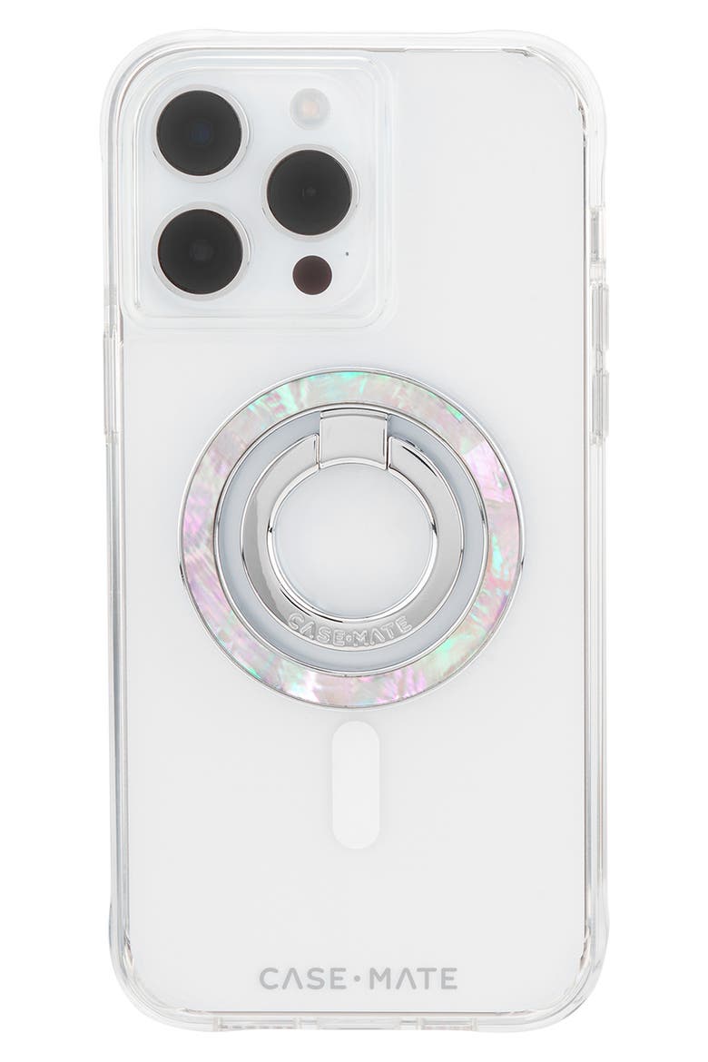 Mother-of-Pearl Magnetic Ring Stand, Alternate, color, MOTHER OF PEARL