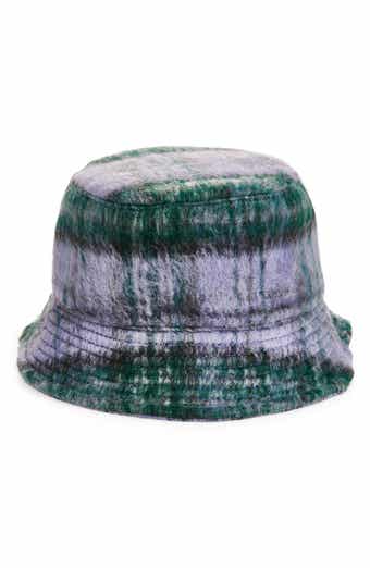 Melrose and Market Plaid Brushed Bucket Hat