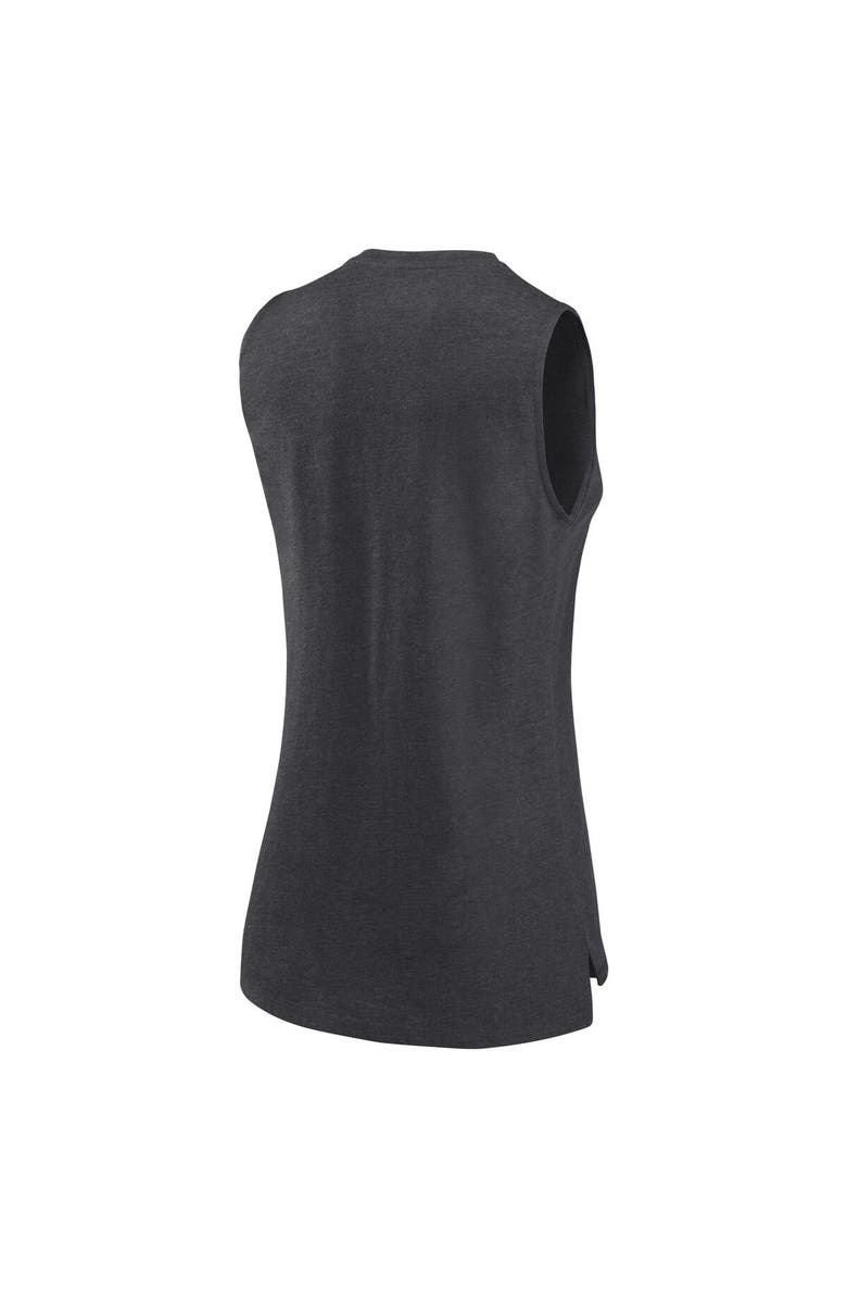 FANATICS Women's Fanatics Branded  Heather Charcoal San Francisco Giants What Goes Around Tank Top, Alternate, color, 