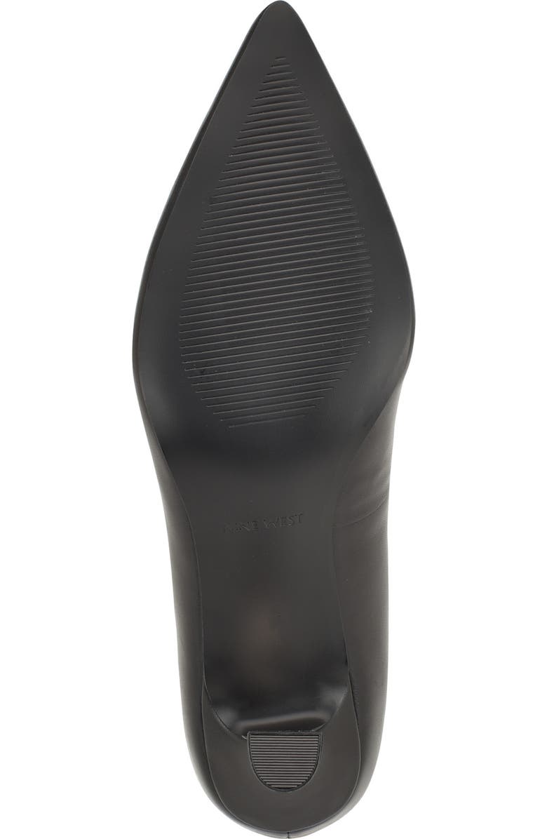 Nine West Ariella Pointed Toe Kitten Heel Pump, Alternate, color, Black