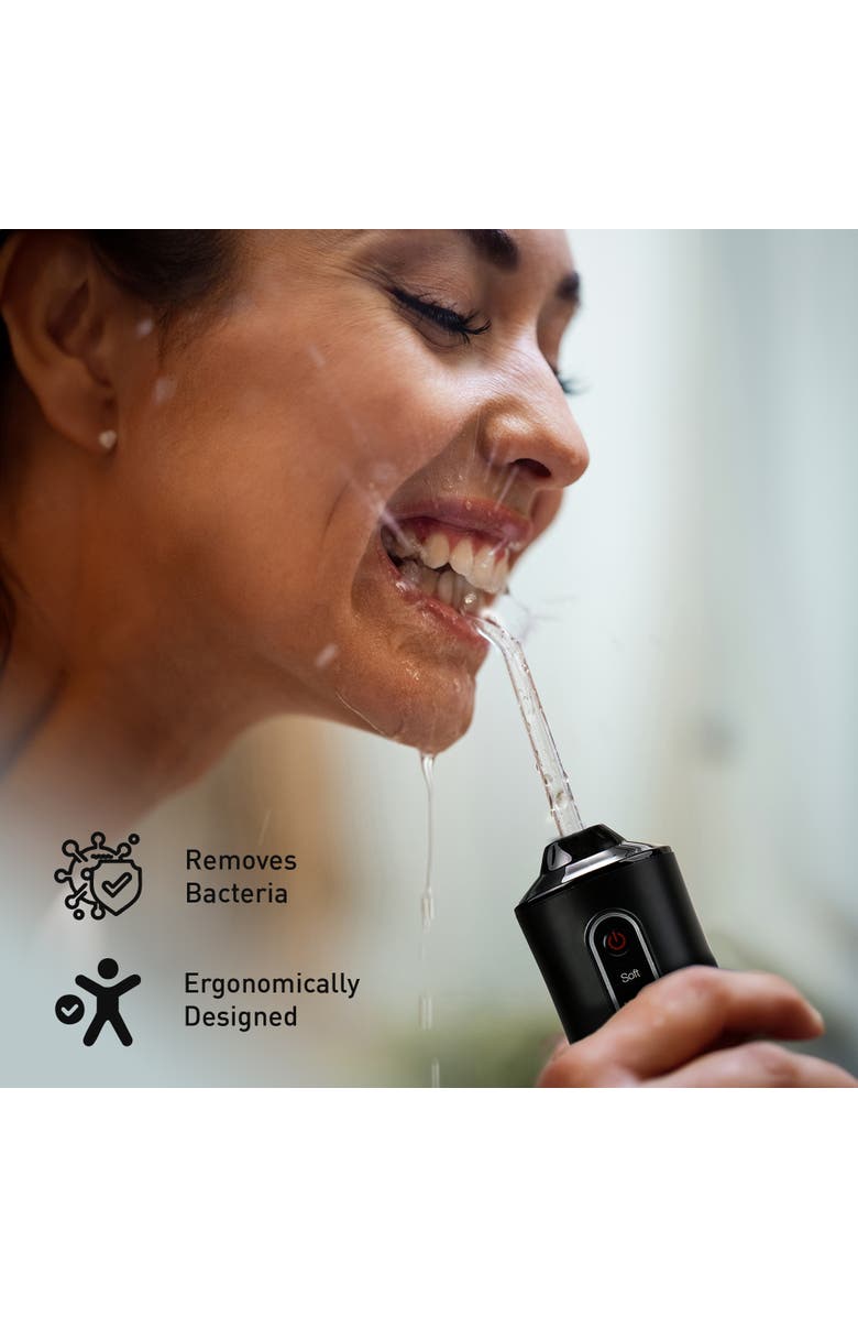 PURSONIC Mario Lopez USB Rechargeable Electric Toothbrush & USB Water Flosser, Alternate, color, White