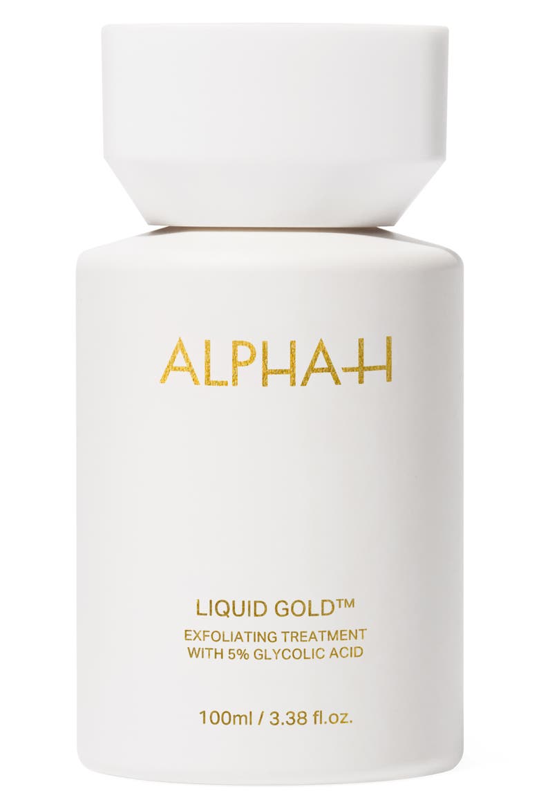 Liquid Gold Exfoliating Treatment with 5% Glycolic Acid, Main, color, NO COLOR
