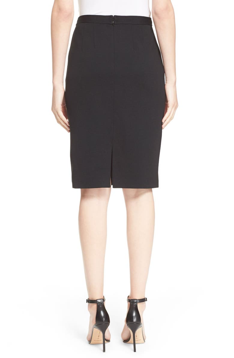 St. John Collection Milano Knit Pencil Skirt, Alternate, color,