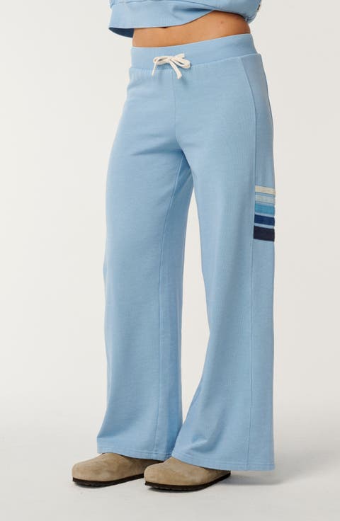Surf Revival Wide Leg Fleece Pants