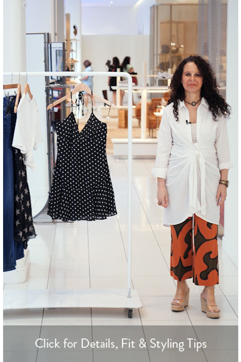 Gracie Polka Dot Minidress video