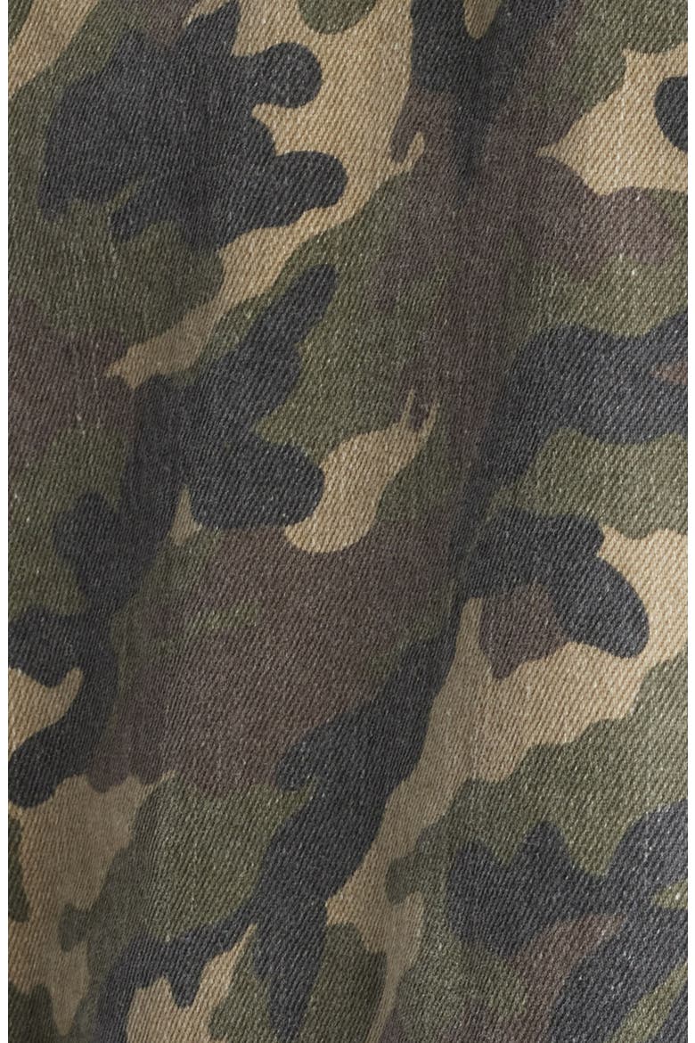 Camo Print Oversize Cargo Vest, Alternate, color, OLIVE