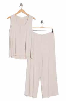 Barefoot Dreams® Henley Tank & Pants Pajamas