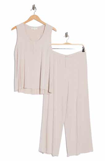 Barefoot Dreams® Henley Tank & Pants Pajamas