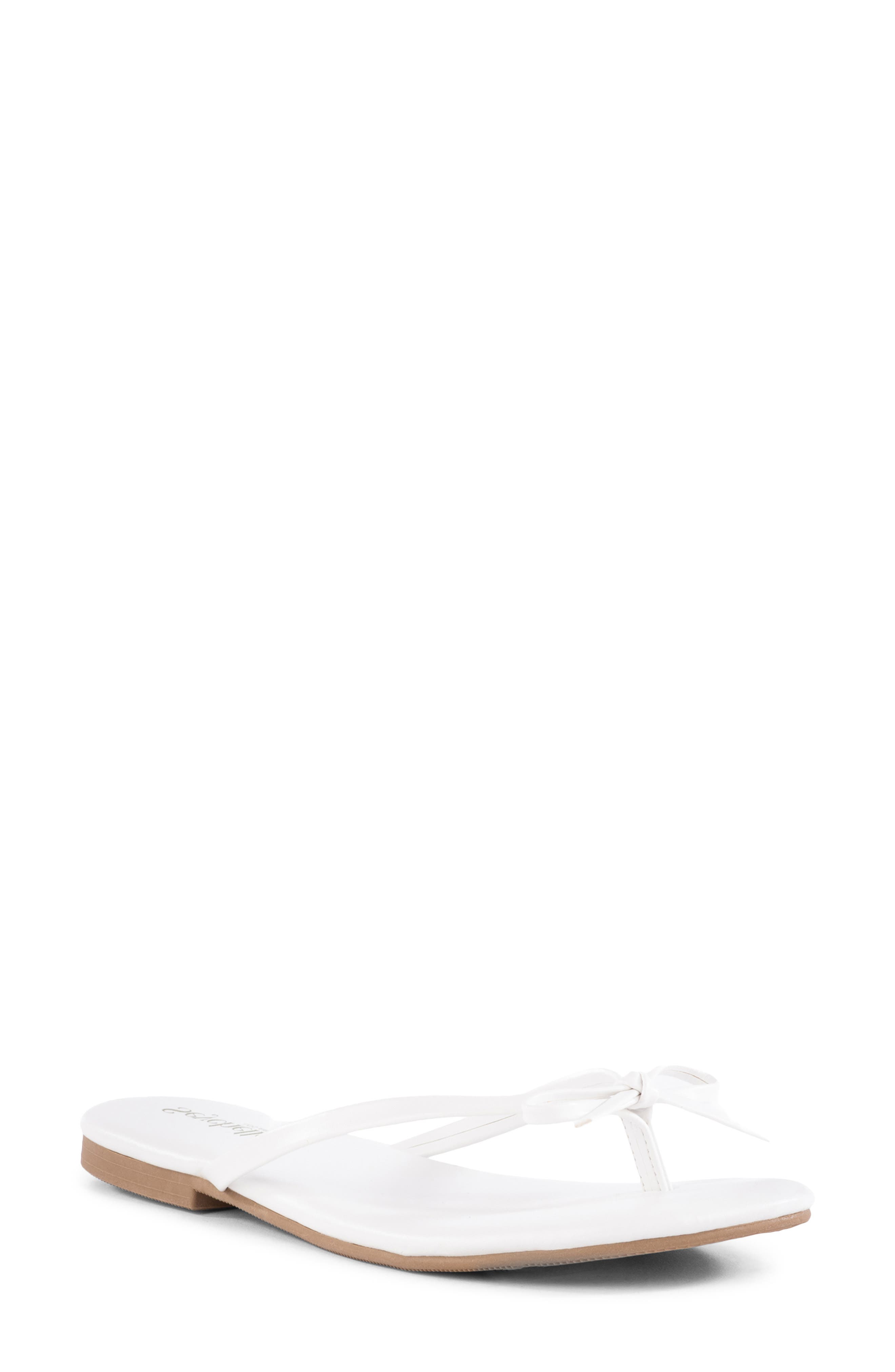 Seychelles Wish List Flip Flop, Main, color, White