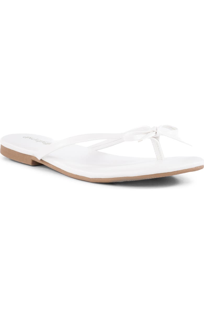 Seychelles Wish List Flip Flop, Main, color, White