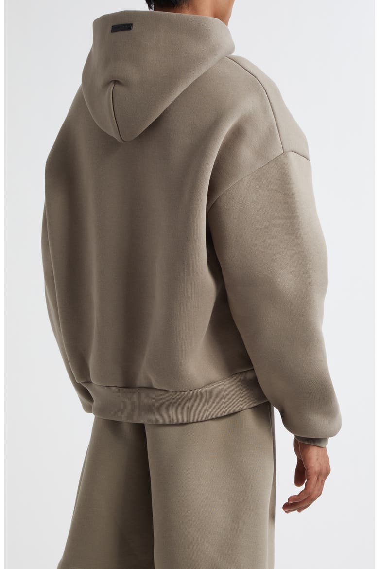 Eternal Embossed Logo Hoodie, Alternate, color, DUSTY BEIGE