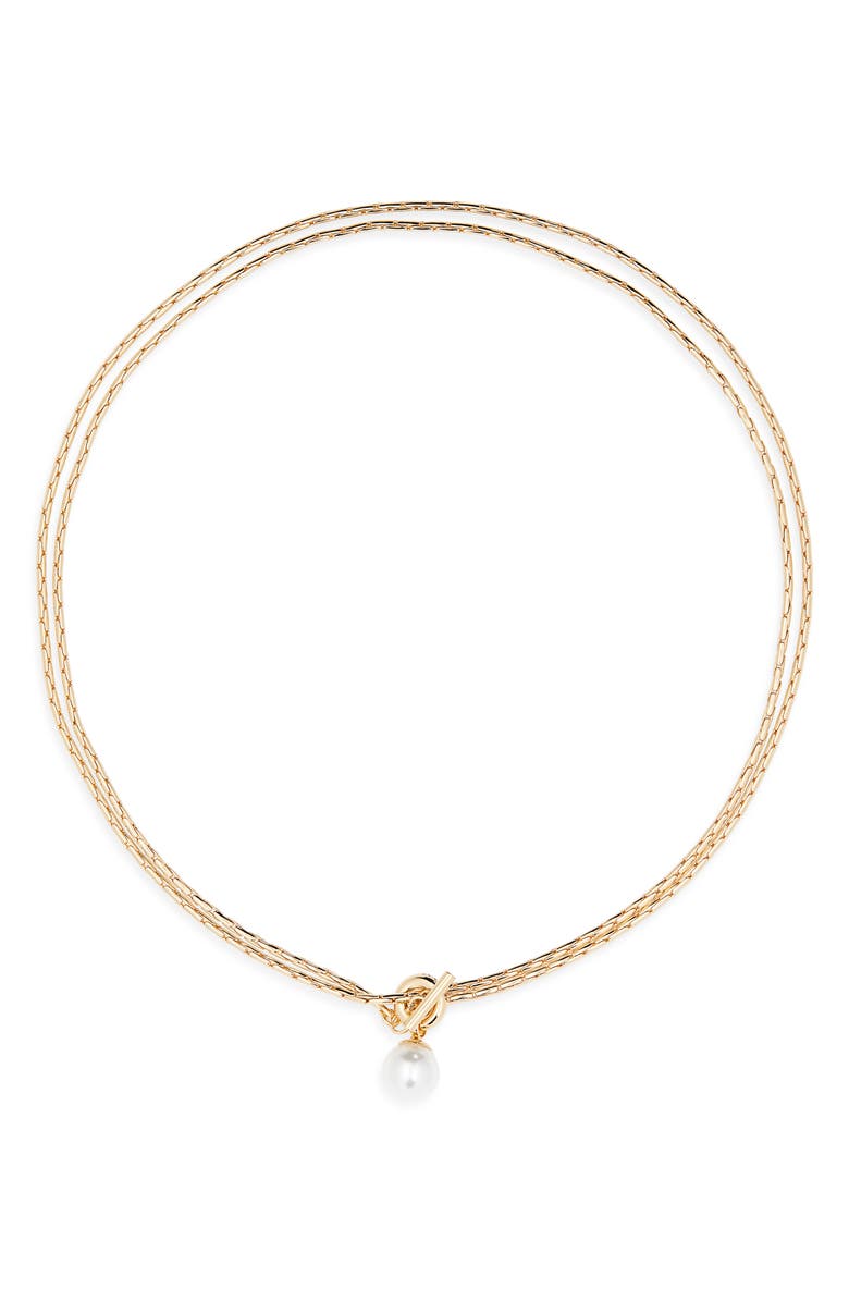 JENNY BIRD Amelia Wrap Chain Necklace, Main, color, 