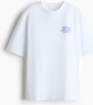 H&M Oversized Print-motif T-shirt