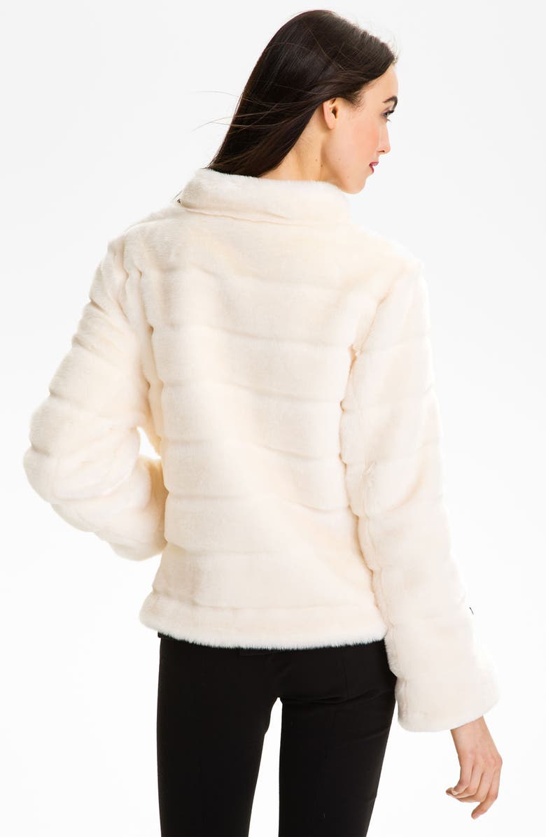 Kristen Blake Faux Fur Jacket, Alternate, color, 