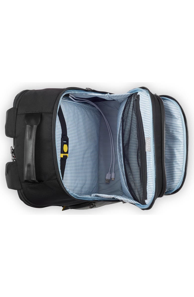 Delsey Paris Wagram Laptop Travel Backpack with 15.6" Laptop Sleeve, Alternate, color, Black