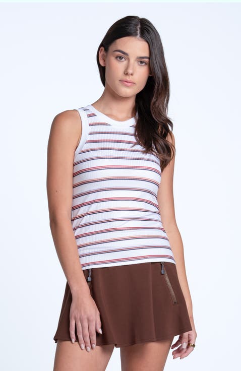 Lucky In Love Womens' Pure Luxe Rib Tank Top