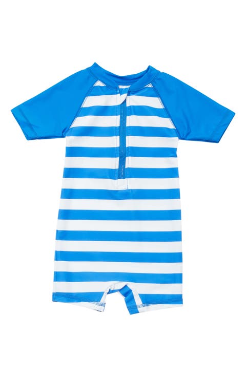 Baby One-Piece Rashguard, UPF 50+ Sun Protection Swimwear