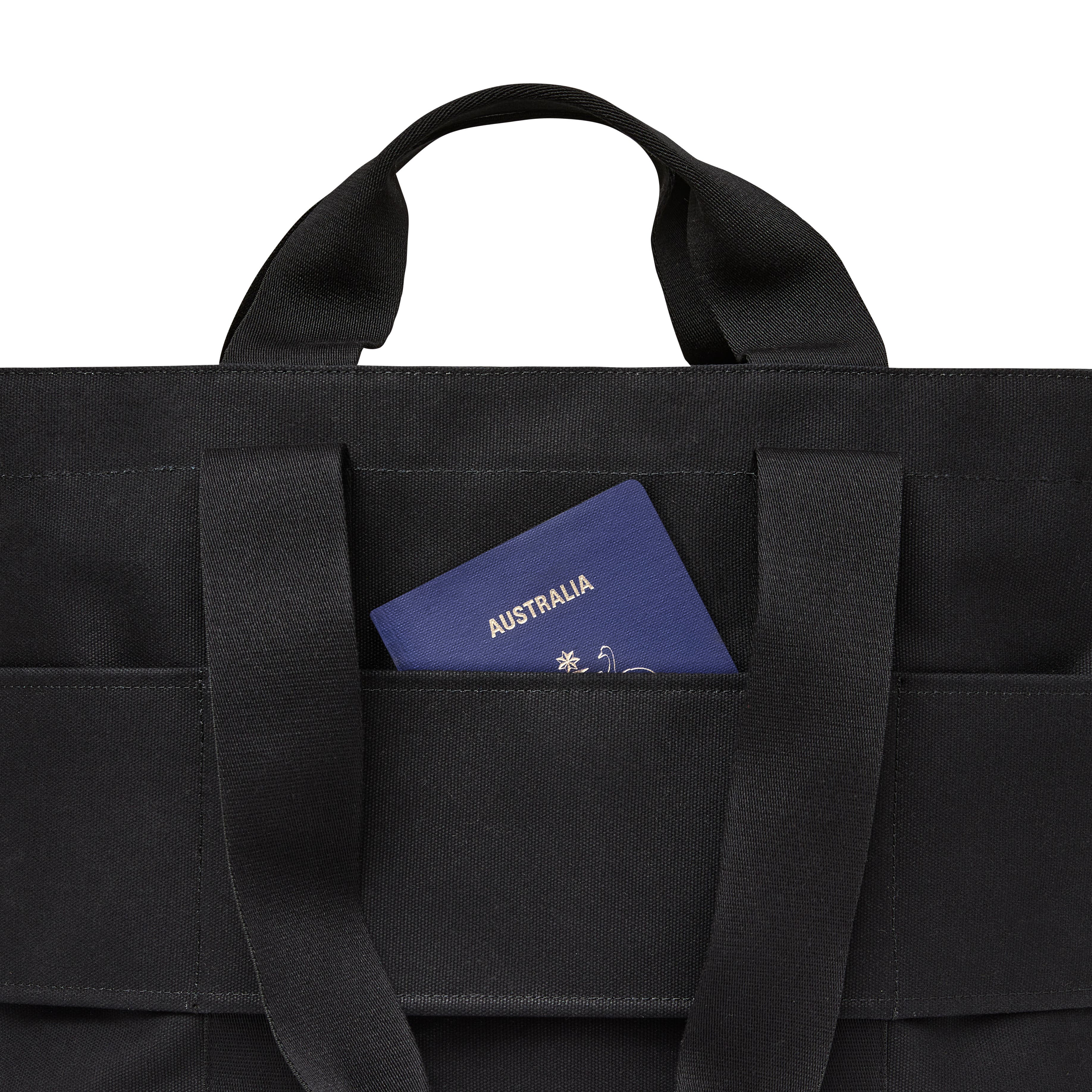 July Everyday Tote Large, Alternate, color, Black