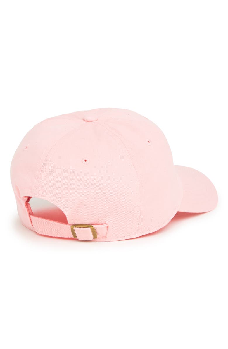 American Needle New York Embroidered Tonal Baseball Cap, Alternate, color, Club Pink
