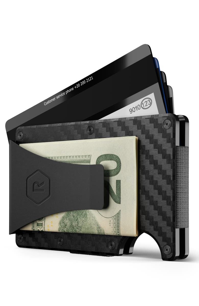 the Ridge RIDGE WALLET - Carbon Fiber 3K Money Clip, Alternate, color, 