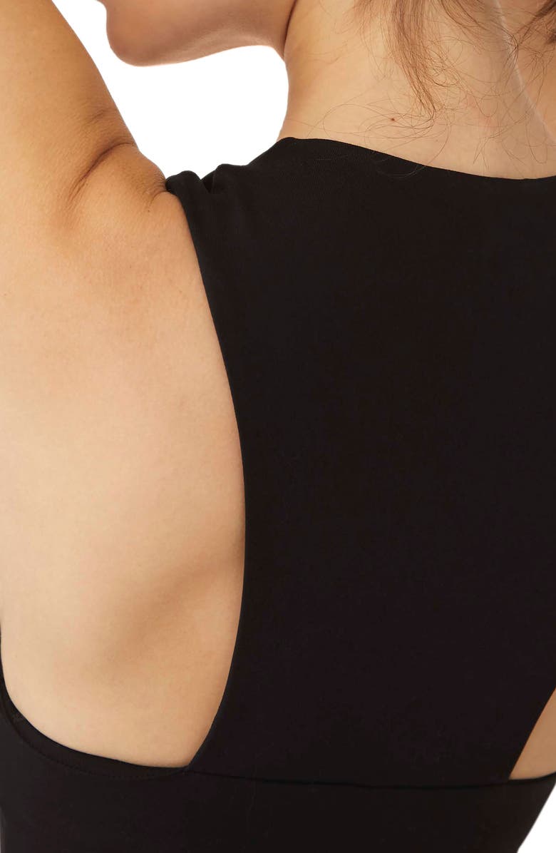 Free People Intimately FP She's So Sleek Thong Bodysuit, Alternate, color, 