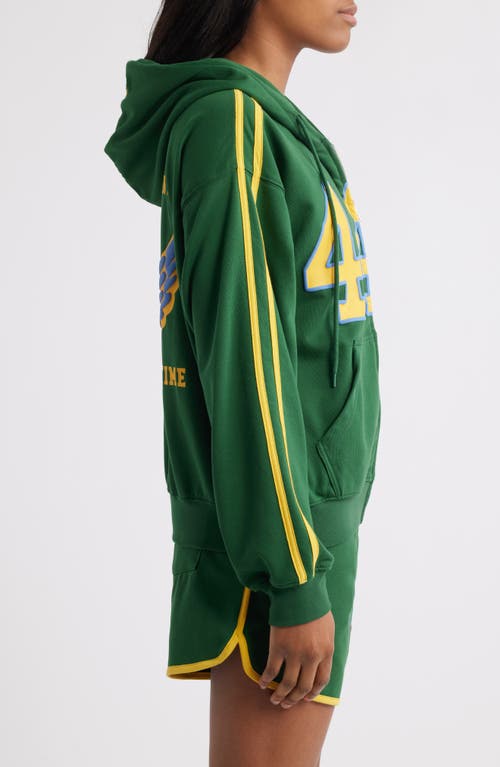 THE MAYFAIR GROUP THE MAYFAIR GROUP 444 ZIP-UP GRAPHIC HOODIE