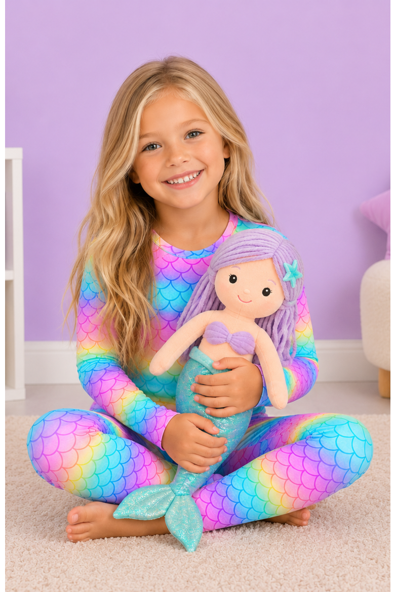 Modal Pajamas - Mermaid, Alternate, color, Rainbow