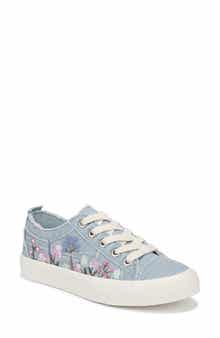Blowfish Malibu Vivid Embroidered Canvas Platform Sneaker