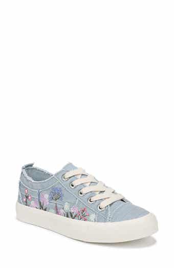 Blowfish Malibu Vivid Embroidered Canvas Platform Sneaker