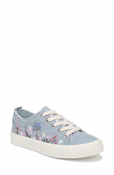 Blowfish Malibu Vivid Embroidered Canvas Platform Sneaker