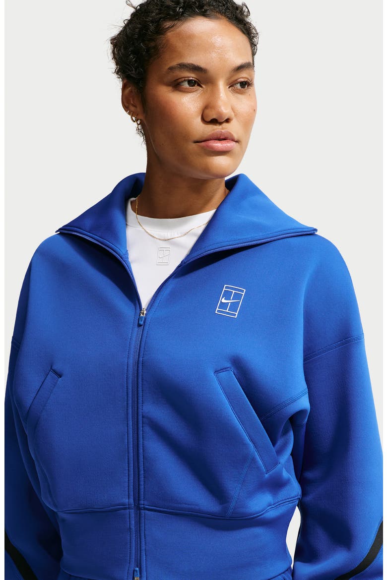 Advantage Zip Jacket, Alternate, color, OLD ROYAL/ WHITE