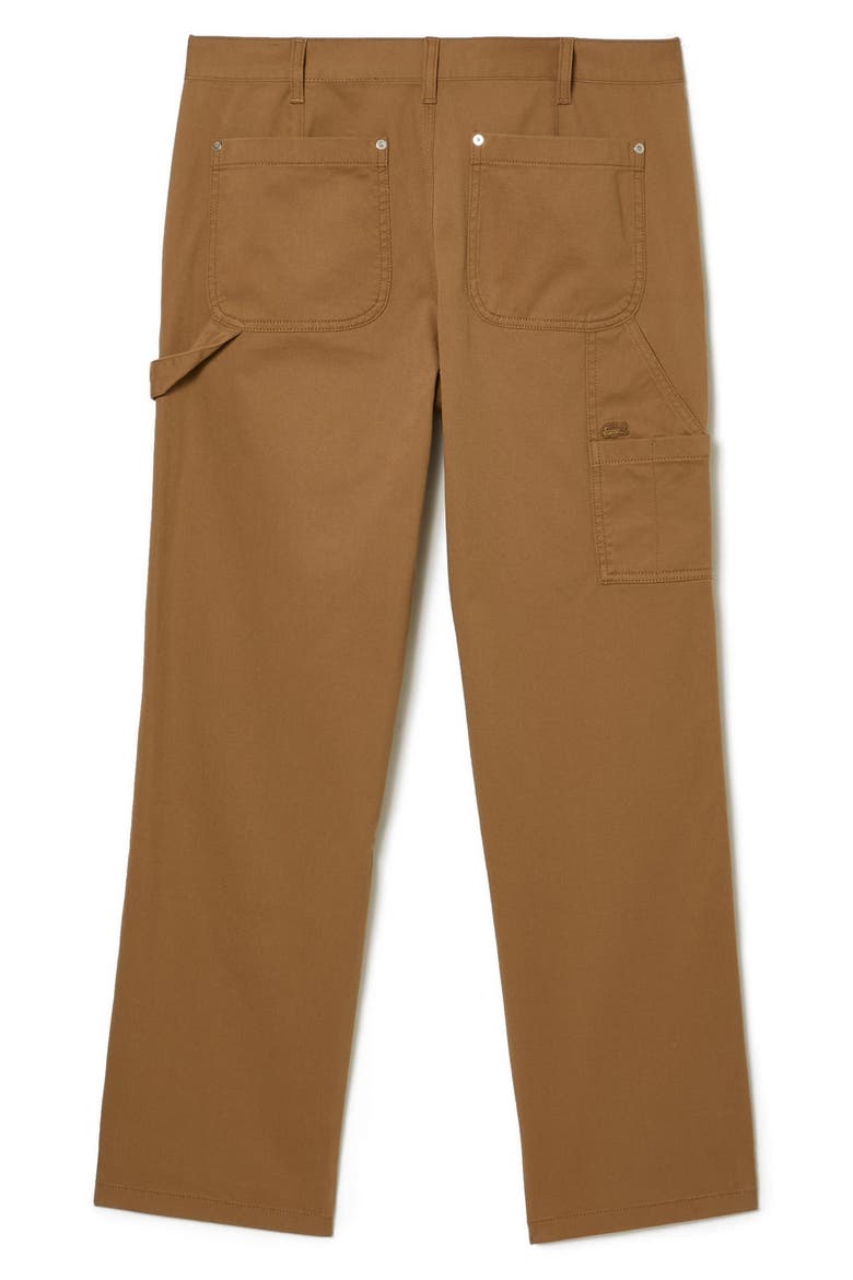 Straight Fit Stretch Carpenter Pants, Alternate, color, SIX COOKIE