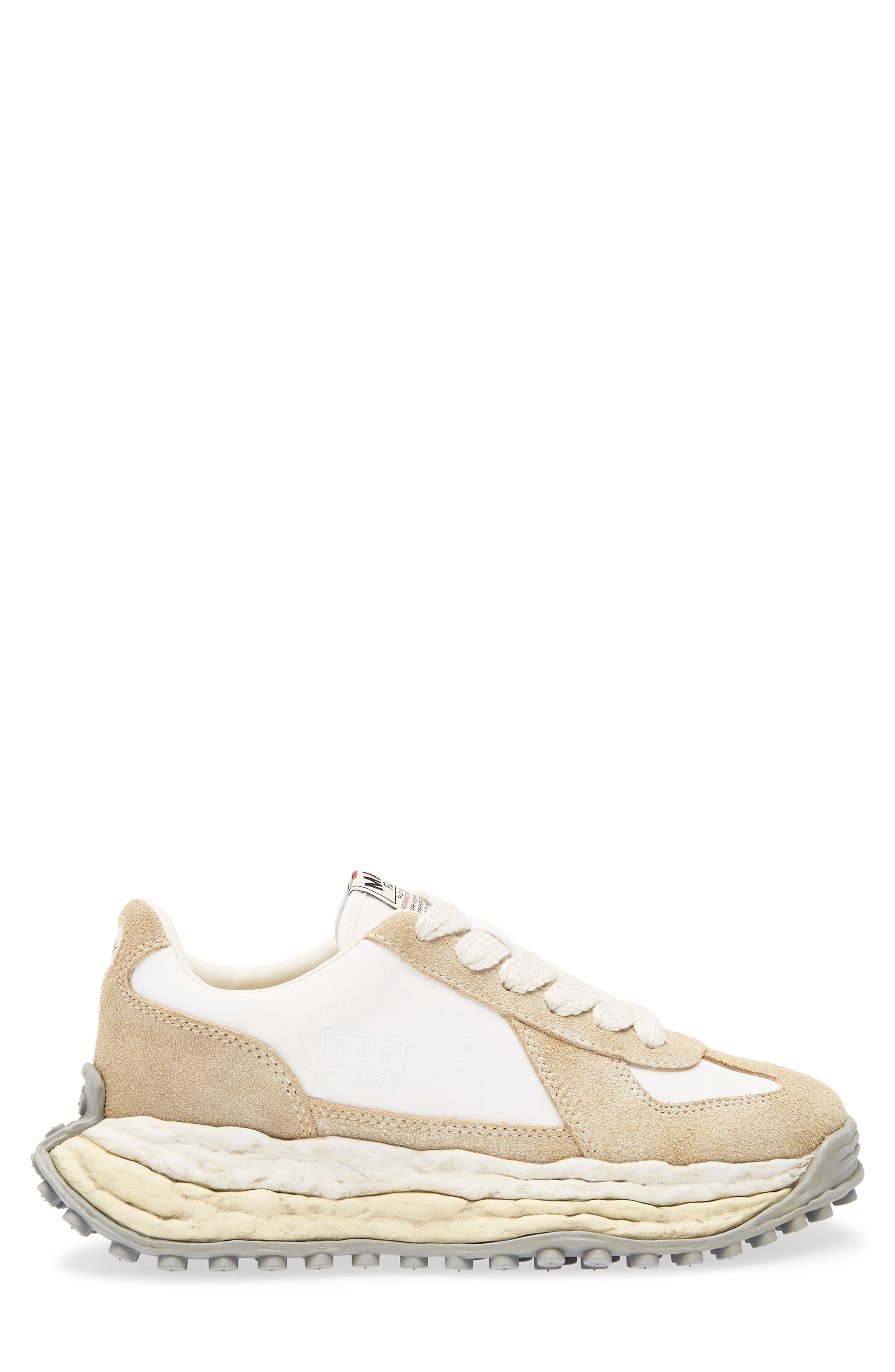 Maison MIHARA YASUHIRO Larry Original Sole Sneaker, Alternate, color, Beige/ White