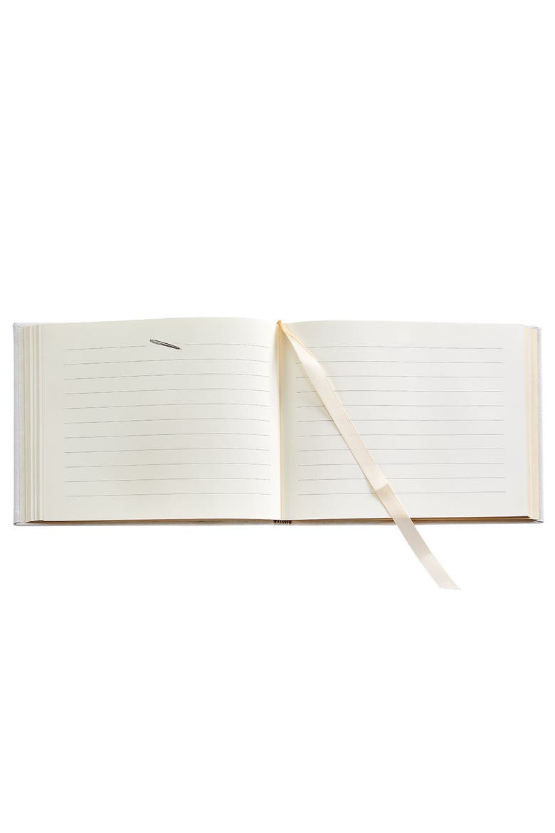 Guest Book, Alternate, color, White