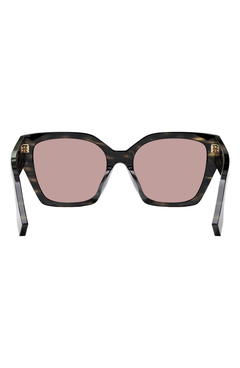 Fendi 'Fendi Bold 54mm Geometric Sunglasses, Alternate, color, 