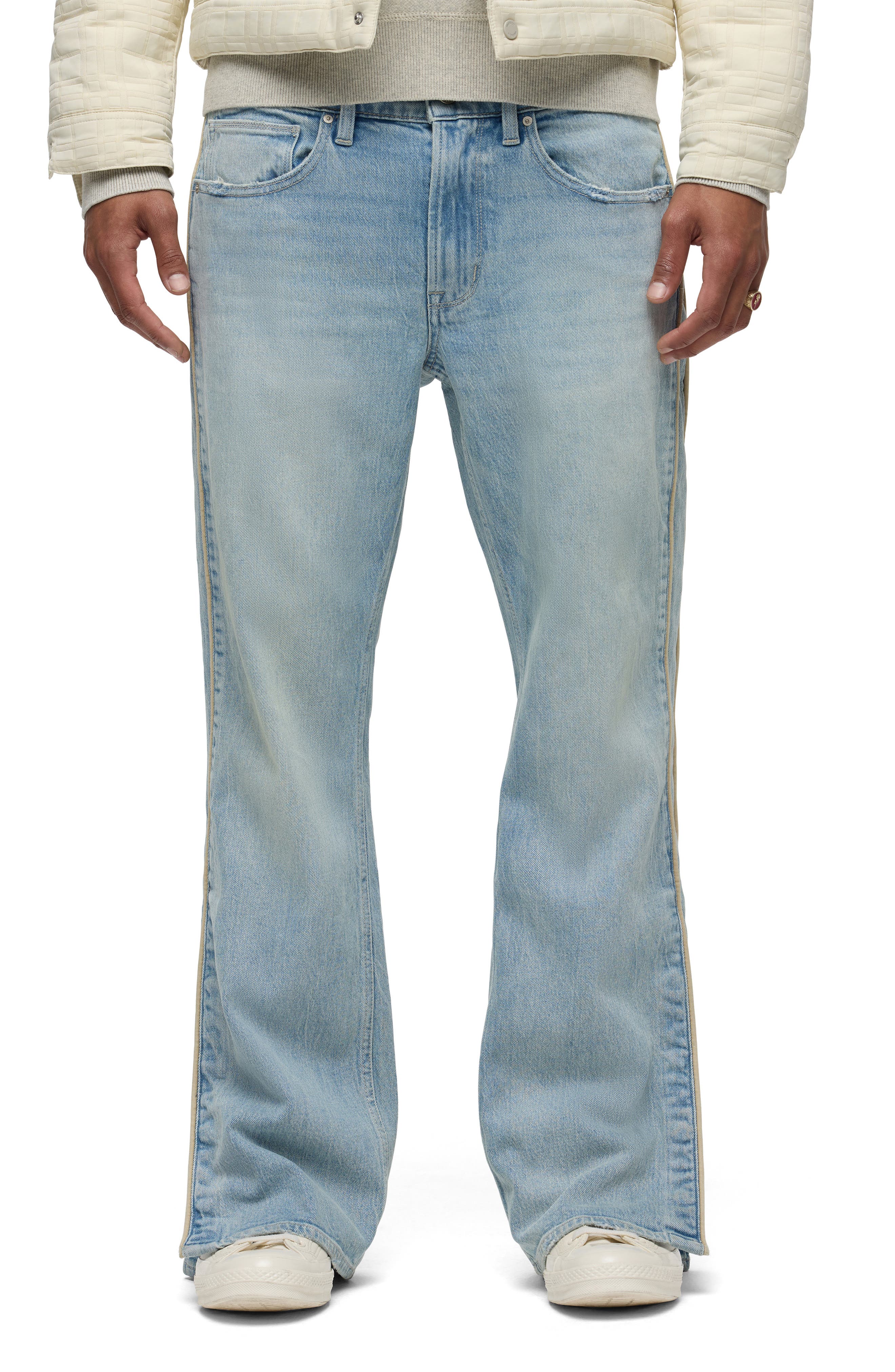 Hudson Jeans Walker Track Flared Jeans