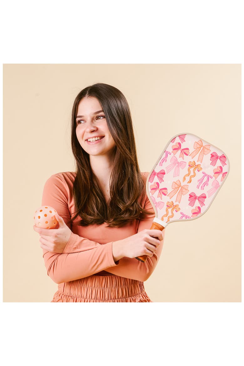 Blushing Bow Pickleball Paddle, Alternate, color, BLUSHING BOWS